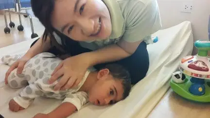 Le petit Zidane au Better Being Hospital (Paralysie Cérébrale)